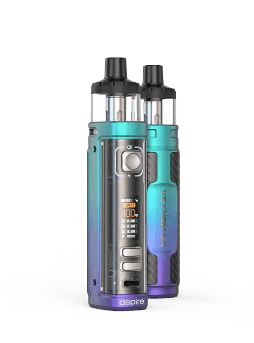 Aspire Veynom LX Kit Teal Purple Fade - Click & Vape