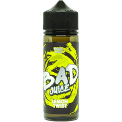 BAD JUICE LEMON TWIST 0MG 100ML SHORT FILL - Click & Vape