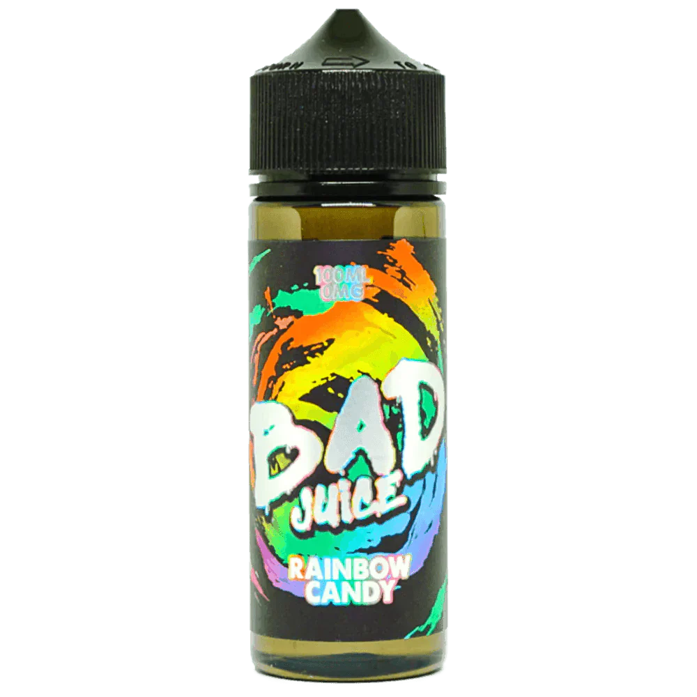 BAD JUICE RAINBOW CANDY 0MG 100ML SHORT FILL - Click & Vape