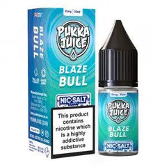 Blaze Bull Nic Salt E-liquid by Pukka Juice 10ml - Click & Vape