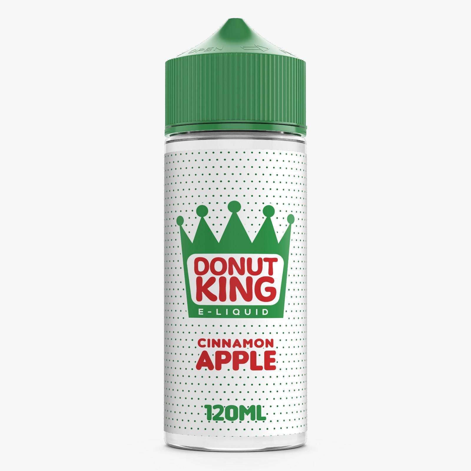 Donut King E Liquid - Cinnamon Apple - 100ml - Click & Vape