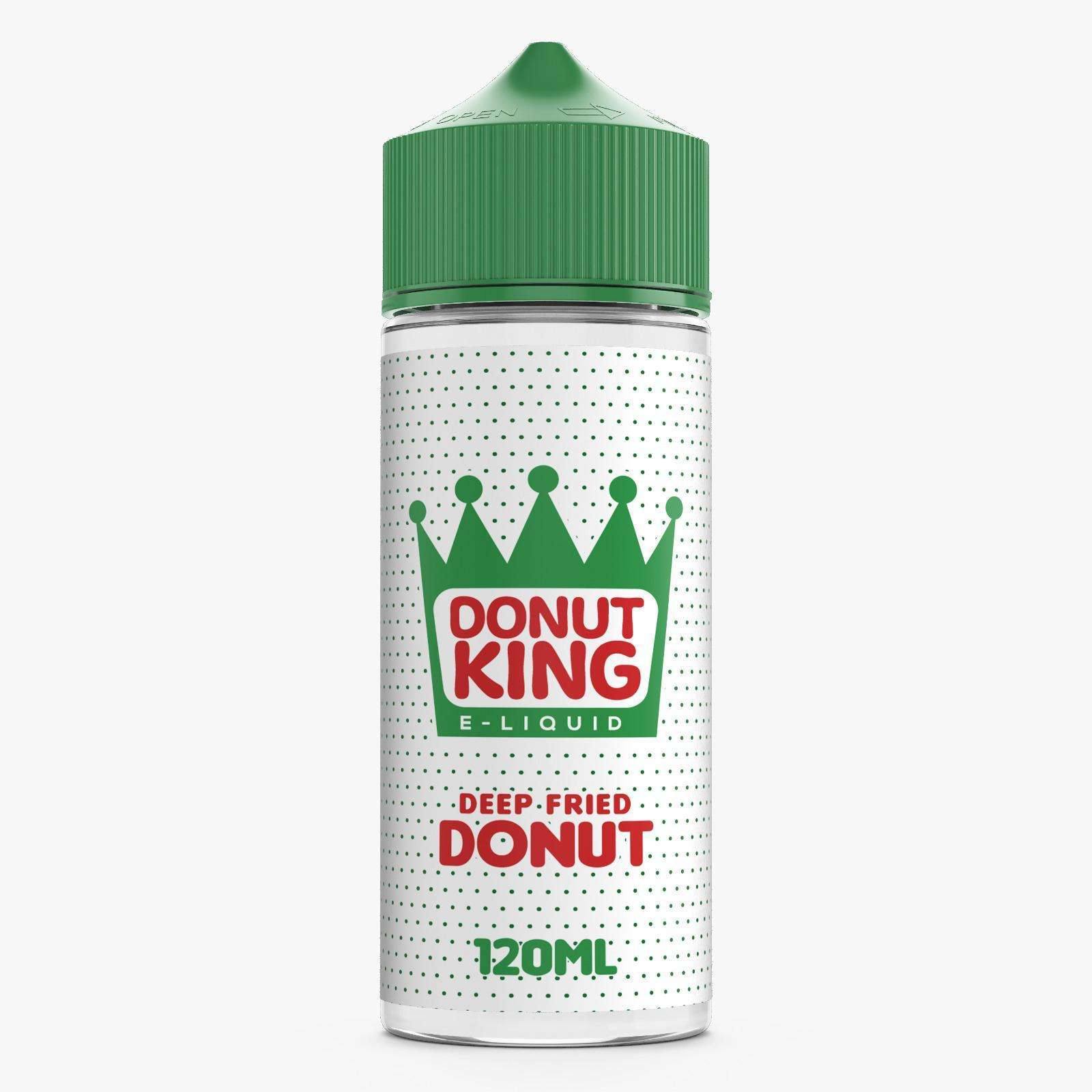 Donut King E Liquid - Deep Fried Donut - 100ml - Click & Vape