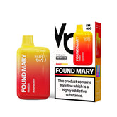 Found Mary FM600 Raspberry Disposable Vape - Click & Vape