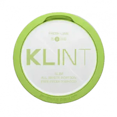 Fresh Lime Nicotine Pouches by Klint 8MG/G - Click & Vape