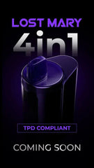 Lost Mary 2400 4 in 1 Disposable Vape Kit - Click & Vape