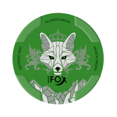 Peppered Mint Nicotine Pouches by White Fox 12mg - Click & Vape