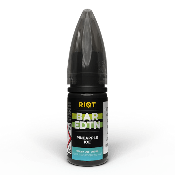 Riot BAR EDTN Pineapple Ice Nic Salt 10ml - Click & Vape