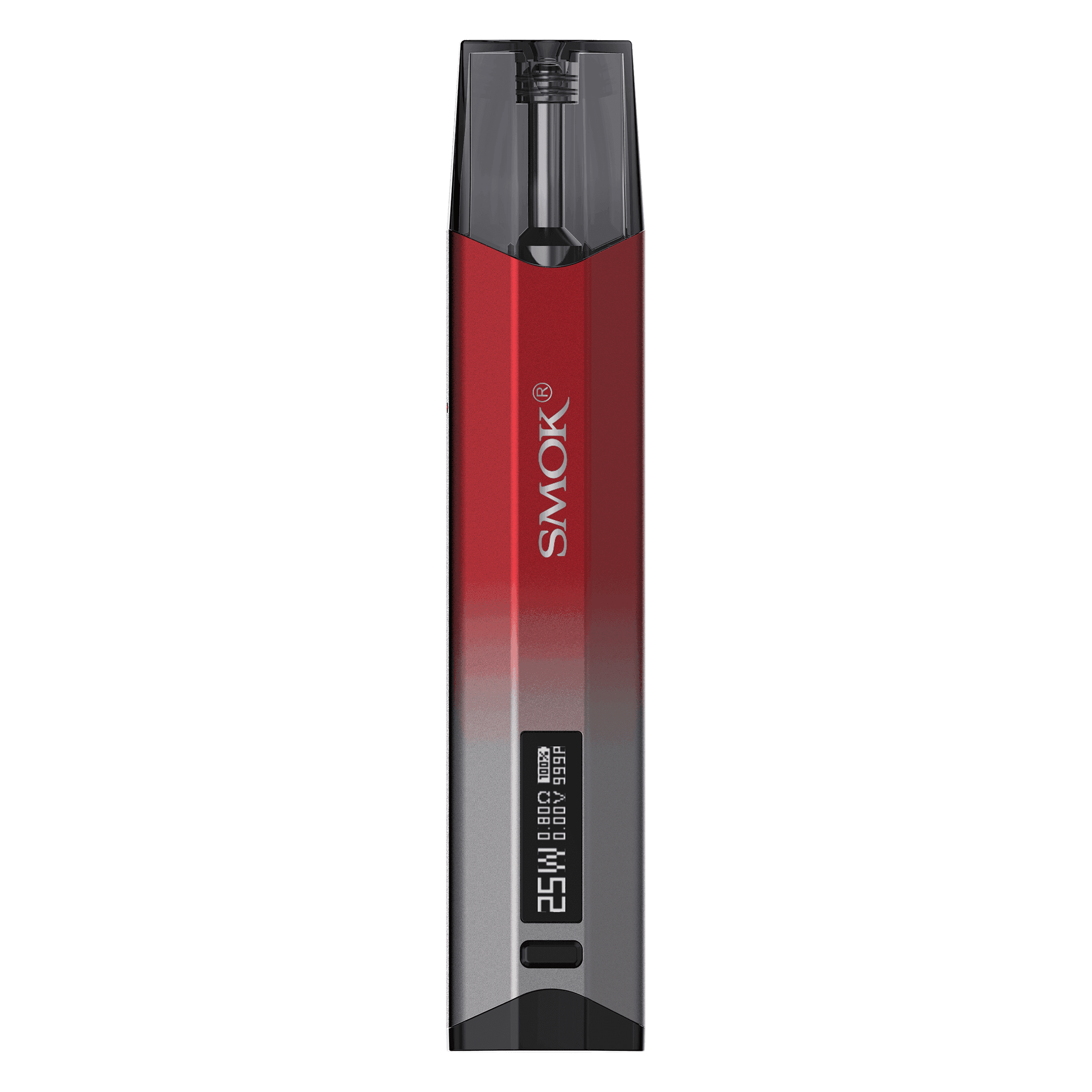 SMOK NFIX POD SYSTEM SILVER RED - Click & Vape
