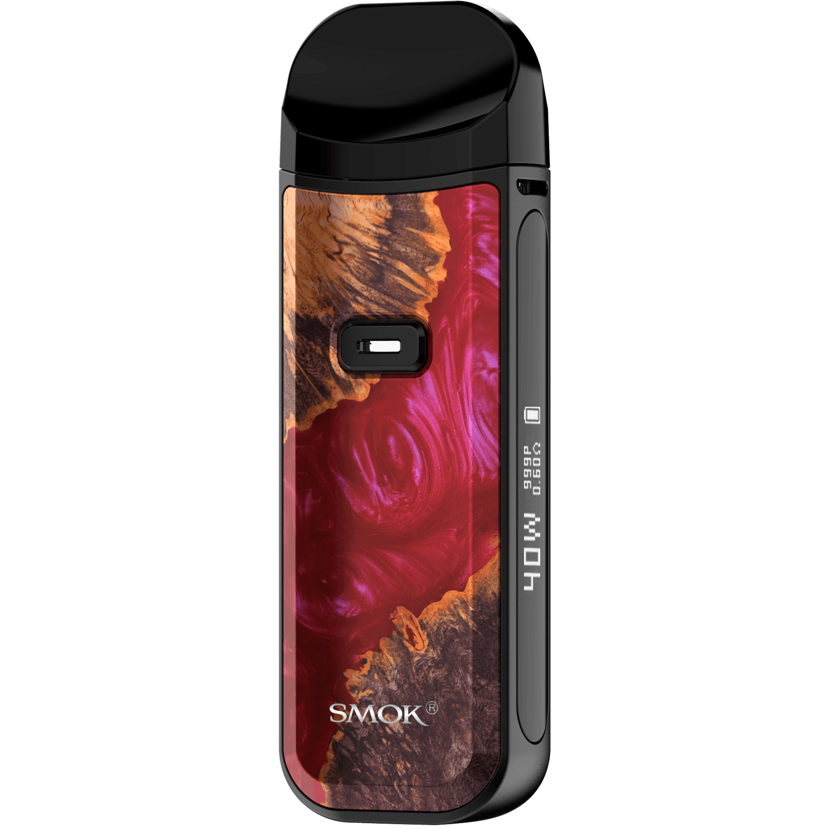 SMOK NORD 2 POD VAPE RED WOOD STABILIZING - Click & Vape