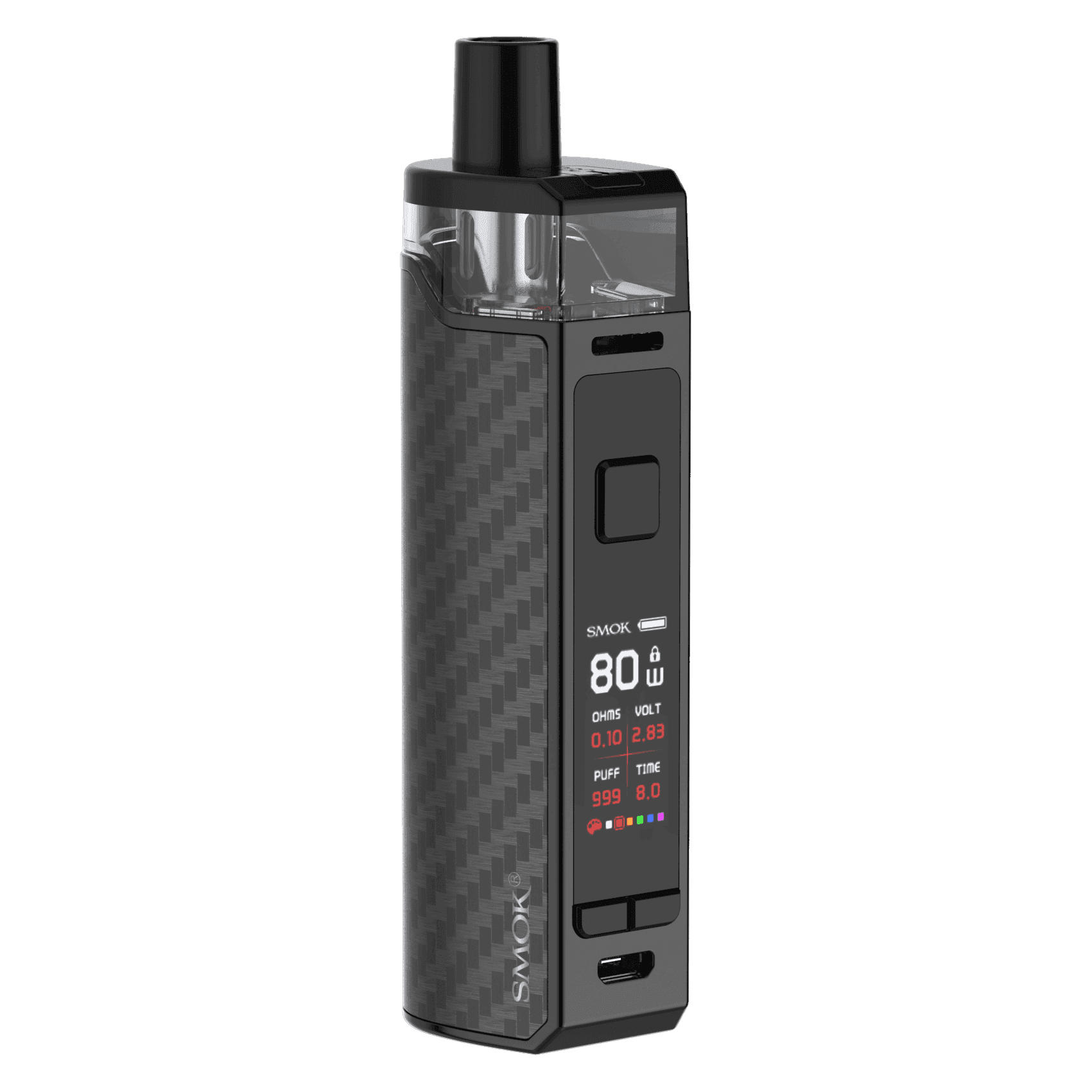 SMOK RPM80 POD BLACK CARBON FIBER - Click & Vape