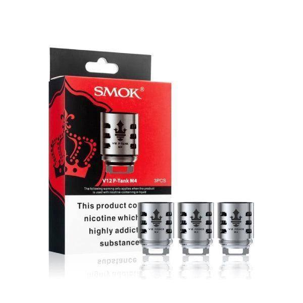 SMOK TFV12 Prince Coils - Q4 | M4 | X6 | T10 | RBA | MESH | STRIP | T10 Light | X2 | P-Tank Mesh - Click & Vape