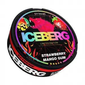 Strawberry Mango Gum Limited Edition Nicotine Pouches by Ice Berg 150mg/g - Click & Vape