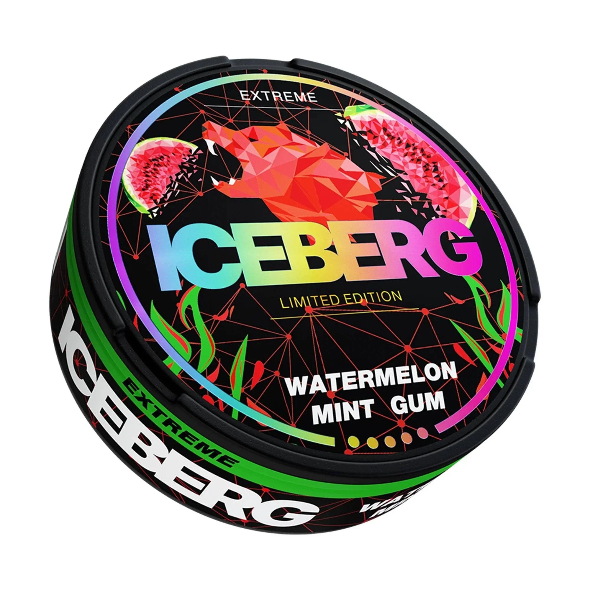 Watermelon Mint Gum Limited Edition Nicotine Pouch by Ice Berg 150mg/g - Click & Vape