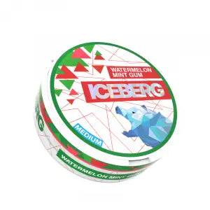 Watermelon Mint Gum Nicotine Pouches Light by Ice Berg 20mg/g - Click & Vape
