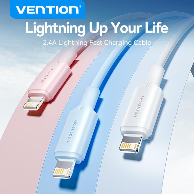 Vention USB-A 2.0 to Lightning 2.4A Cable 2m - LAMWH