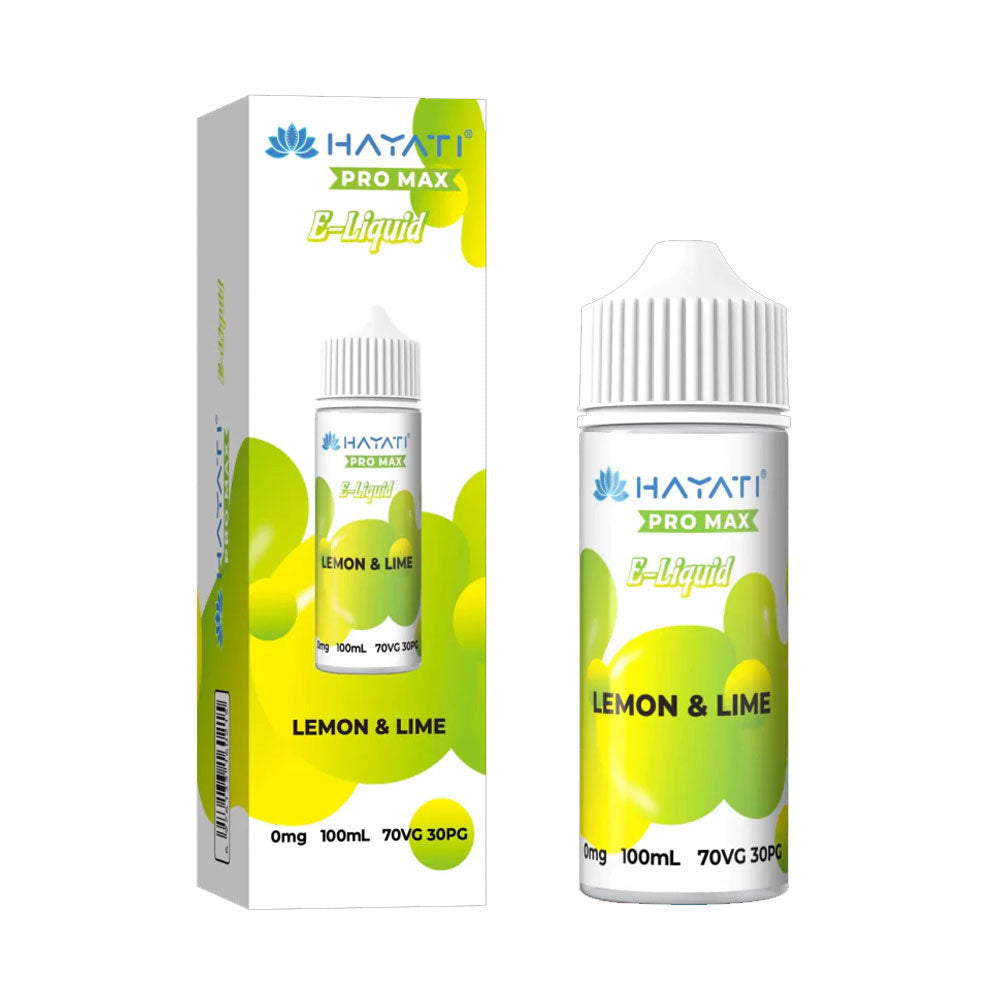 Hayati Pro Max Eliquid Lemon Lime - 100ml