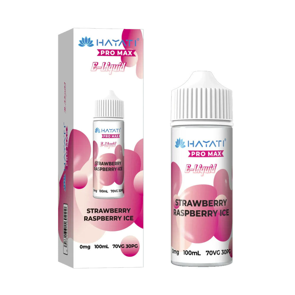 Hayati Pro Max Eliquid - Strawberry Raspberry Ice - 100ml