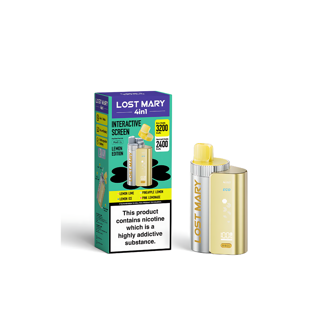 Lost Mary 4 in 1 2400-3200 Puffs Apple Edition