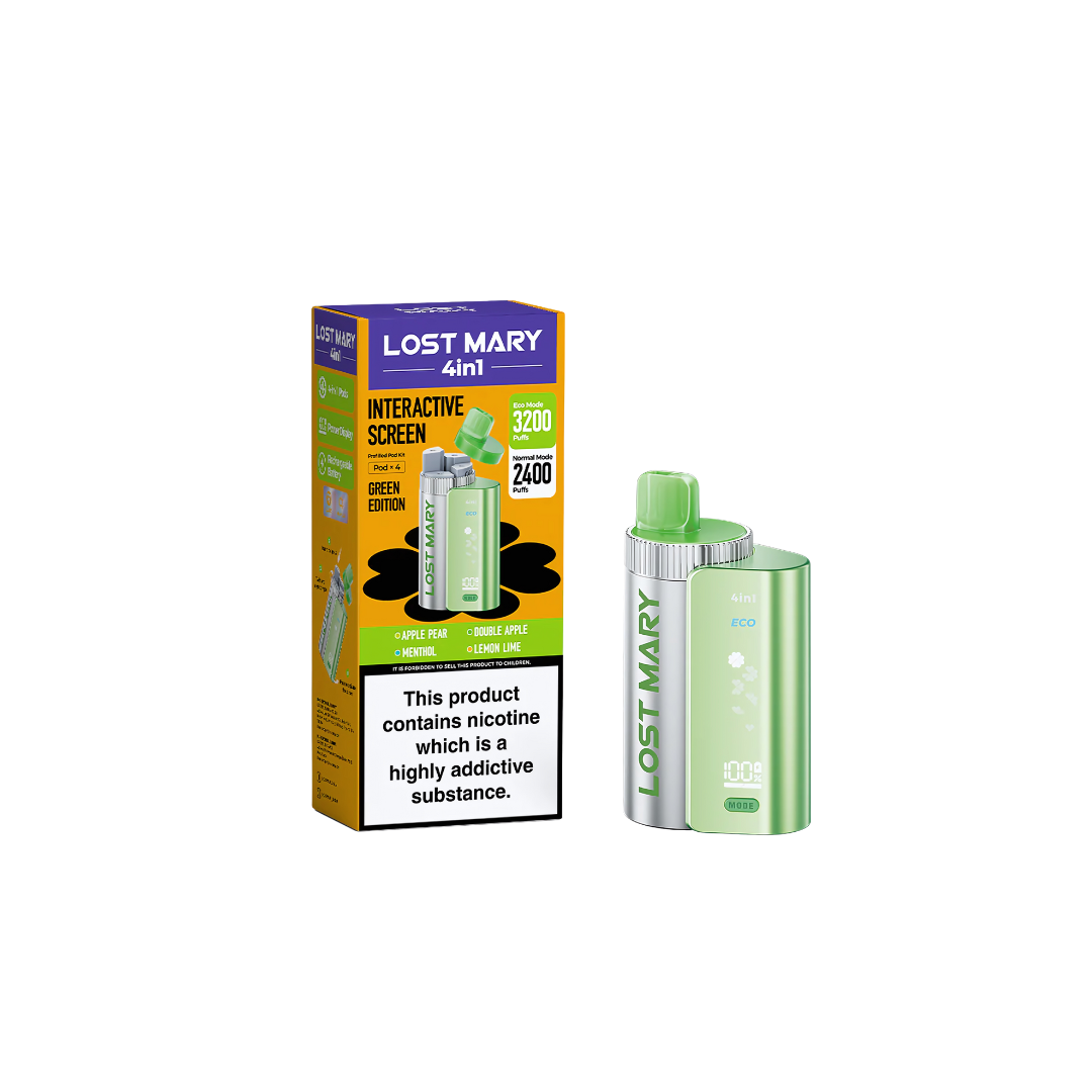 Lost Mary 4 in 1 2400-3200 Puffs Apple Edition