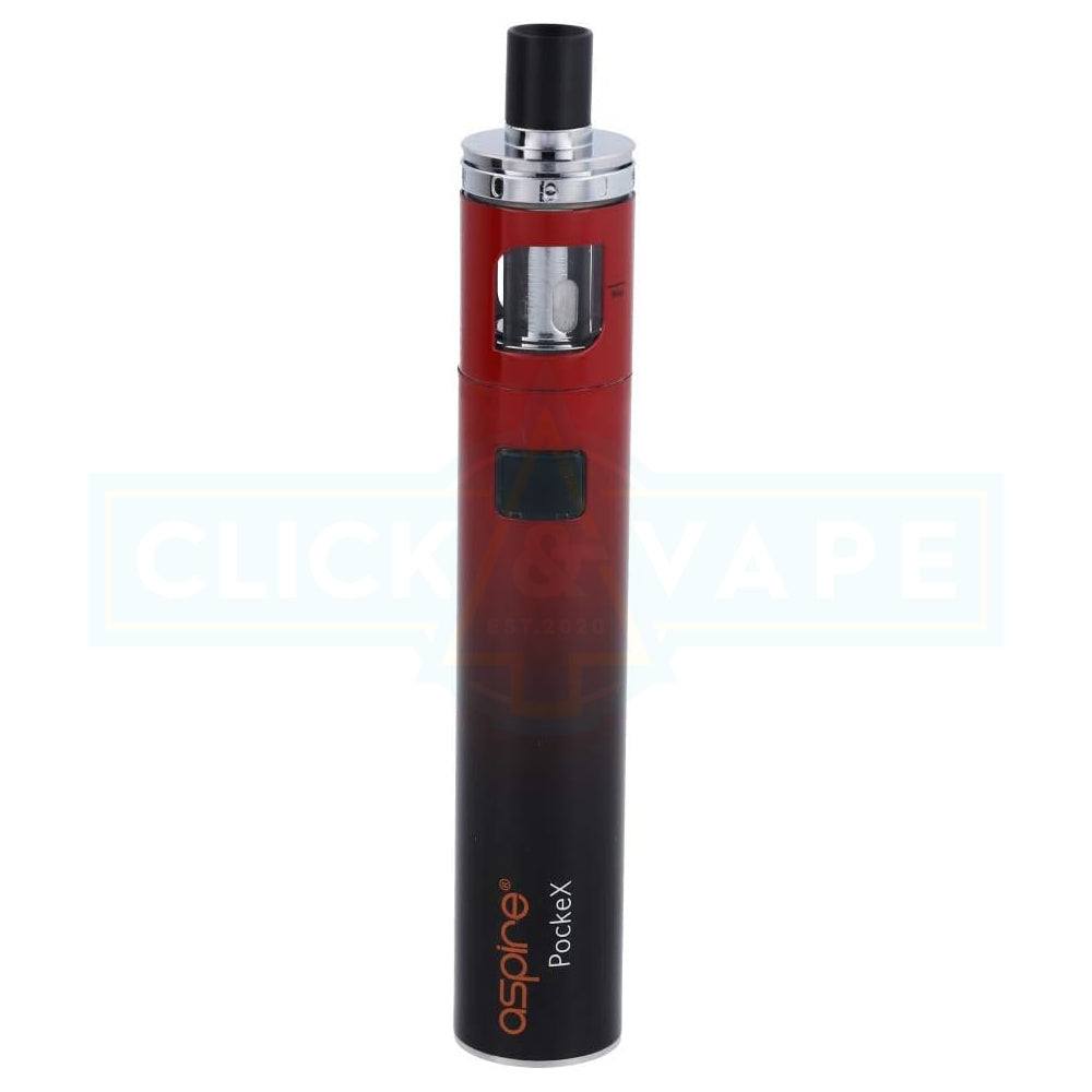 Aspire PockeX Kit Red Gradient - Click & Vape