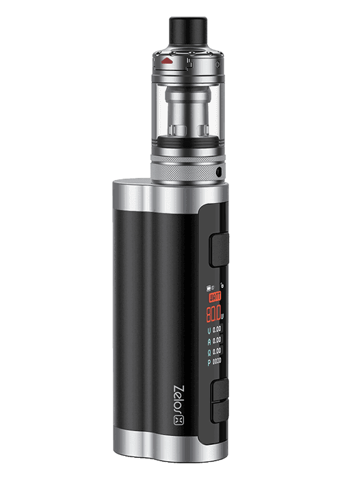 Aspire Zelos X Kit Black & Silver - Click & Vape