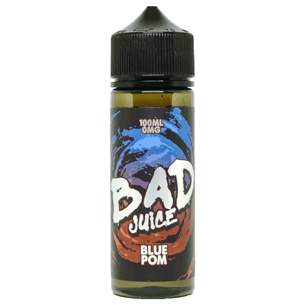 BAD JUICE BLUE POM 0MG 100ML SHORT FILL - Click & Vape