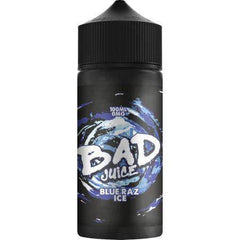 BAD JUICE BLUE RAZ ICE 0MG 100ML SHORT FILL - Click & Vape