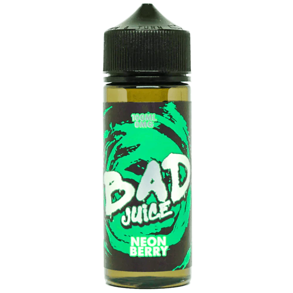 BAD JUICE NEON BERRY 0MG 100ML SHORT FILL - Click & Vape