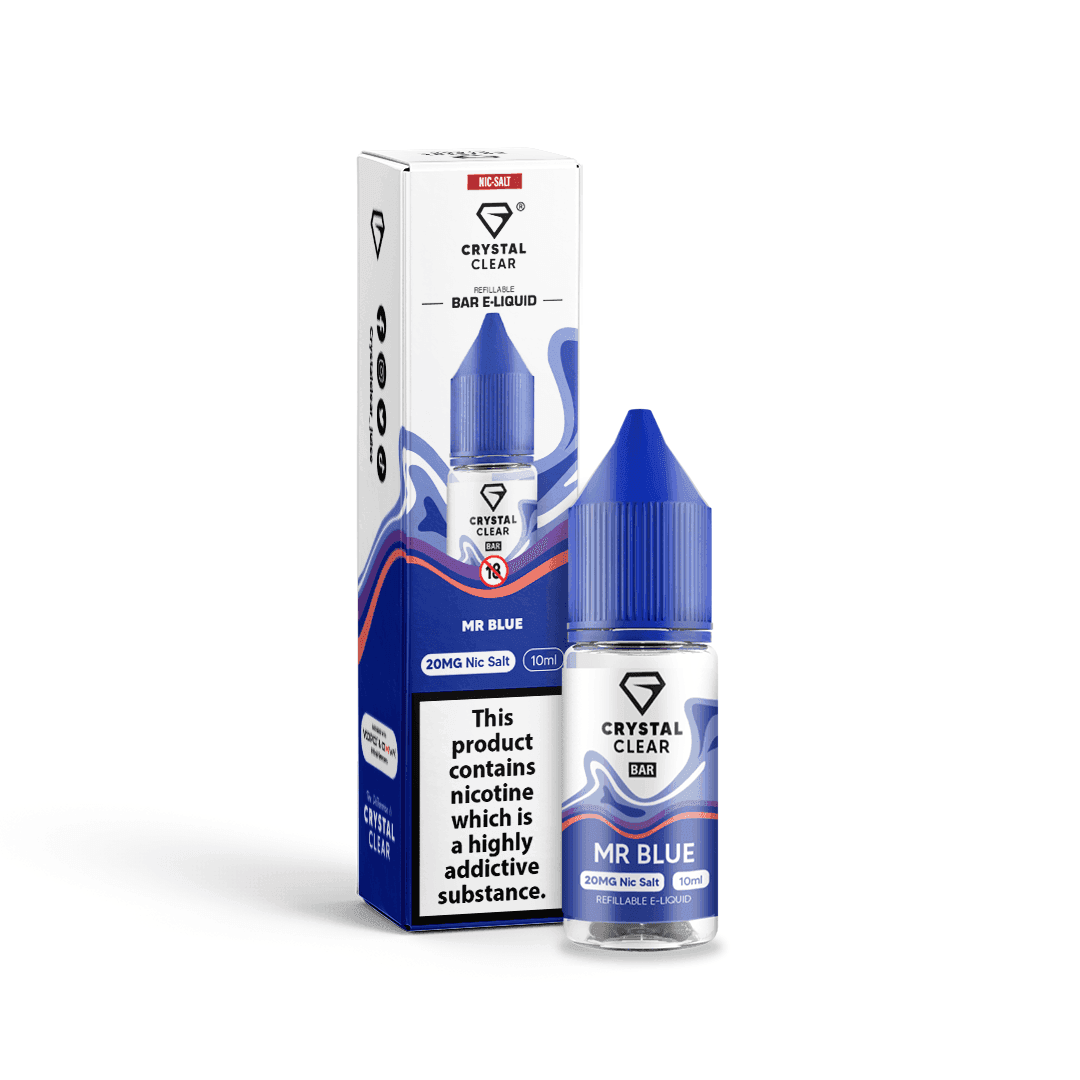 CRYSTAL CLEAR MR BLUE 10ML - Click & Vape