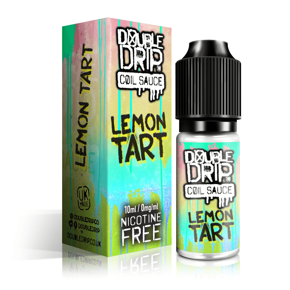 Double Drip E Liquid - Lemon Tart - 10ml - Click & Vape