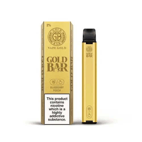 GOLD BAR BLUEBERRY PEACH Disposable Vape 20mg - Click & Vape