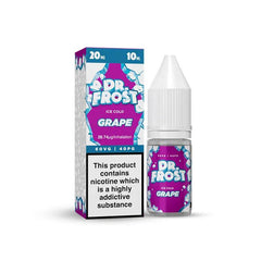 Grape Ice Nic Salt E-Liquid by Dr Frost 10ml - Click & Vape
