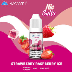 HAYATI Crystal Pro Max Nic Salts 10ml STRAWBERRY RASPBERRY ICE - Click & Vape