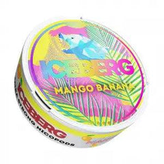 Mango Banana Extreme Nicotine Pouches by Ice Berg 150mg/g - Click & Vape