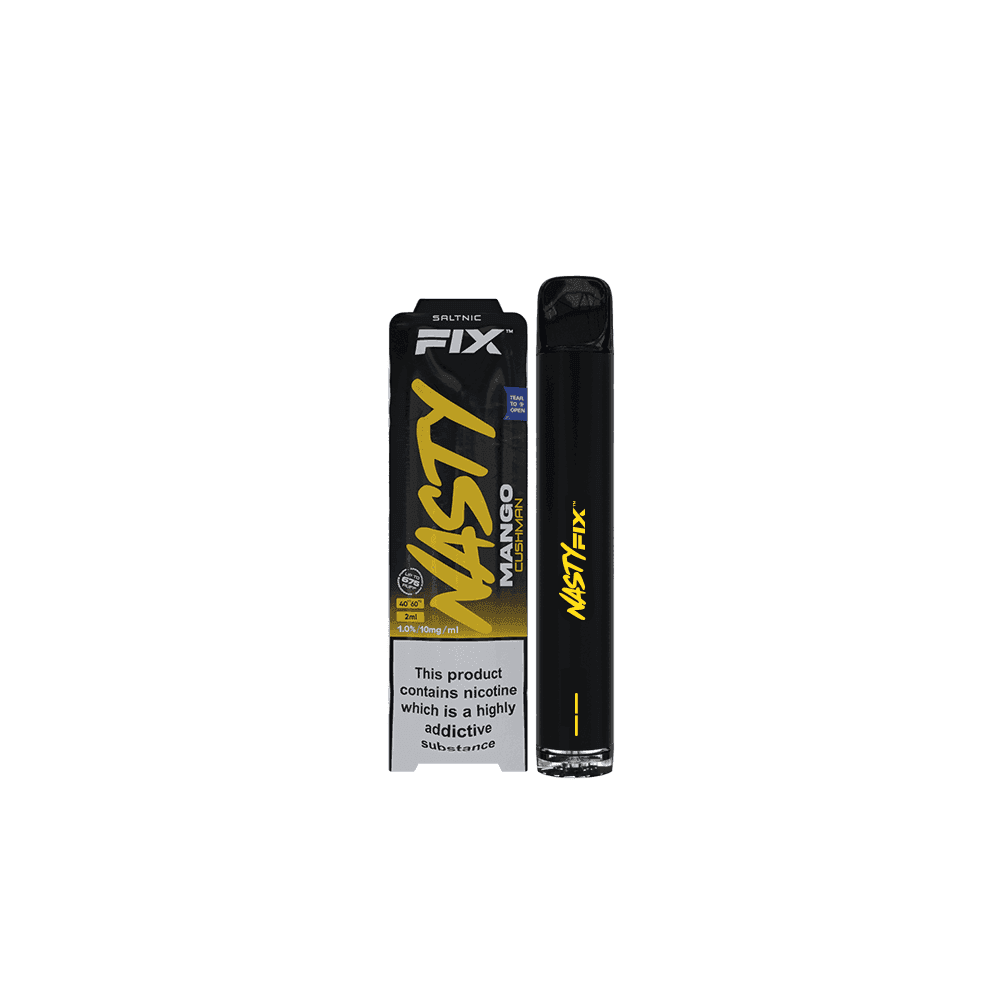 NASTY FIX CUSHMAN BANANA 10/20MG Disposable Vape - Click & Vape