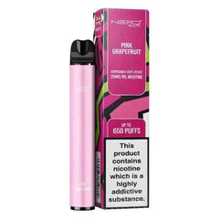 NERD BAR 650 PUFF PINK GRAPEFRUIT Disposable Vape - Click & Vape