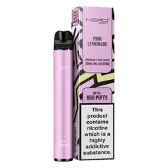 NERD BAR 650 PUFF PINK LEMONADE Disposable Vape - Click & Vape