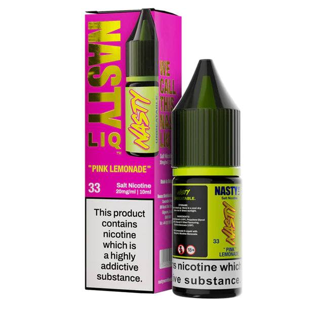 Pink Lemonade Nic Salt E-Liquid by Nasty Liq Salts 10ml - Click & Vape