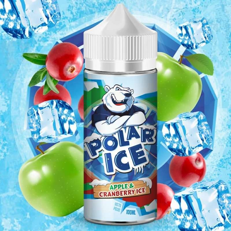 Polar Ice E liquid - Apple & Cranberry Ice - 100ml - Click & Vape