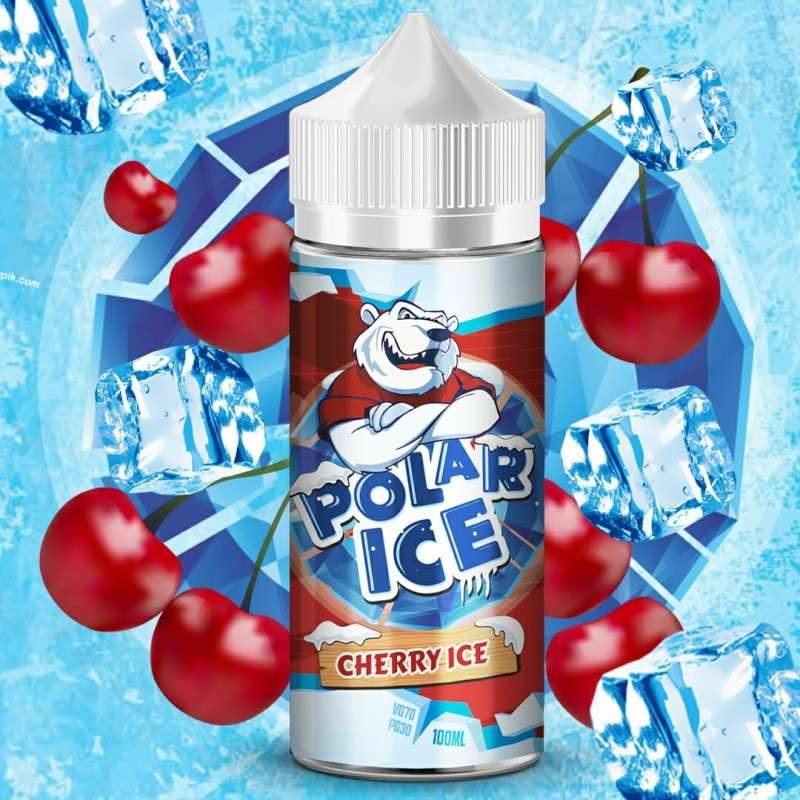 Polar Ice E liquid - Cherry Ice - 100ml - Click & Vape