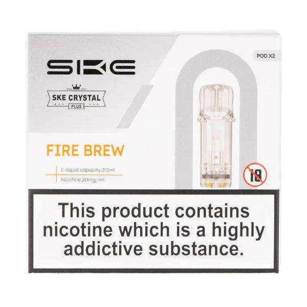 SKE Crystal Plus Prefilled Pods (Pack 2) - Click & Vape