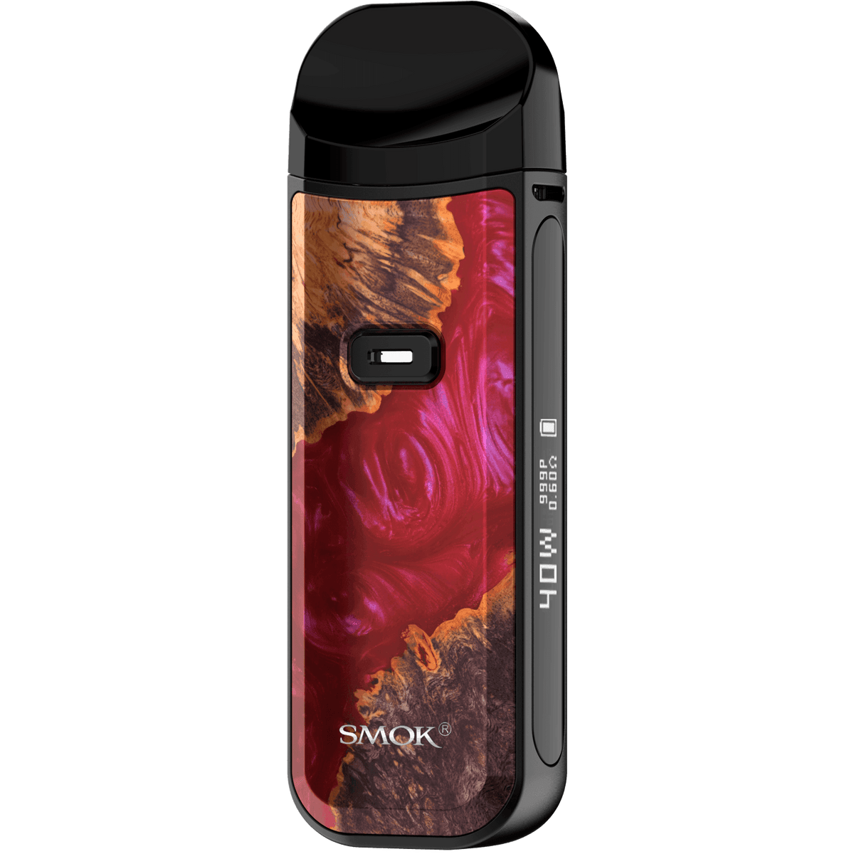 SMOK NORD 2 POD VAPE RED WOOD STABILIZING - Click & Vape