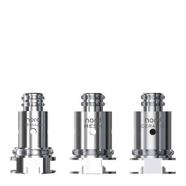 SMOK Nord Replacement Coils - Regular | Ceramic | Mesh | Mesh-MTL - Pack of 5 - Click & Vape