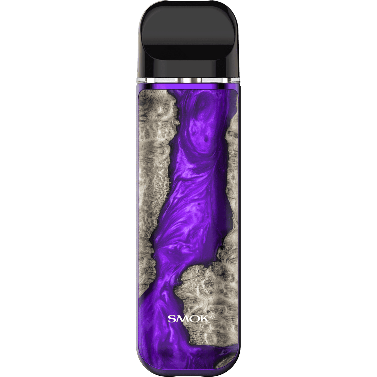 SMOK NOVO 2 POD PURPLE STABILIZING WOOD - Click & Vape