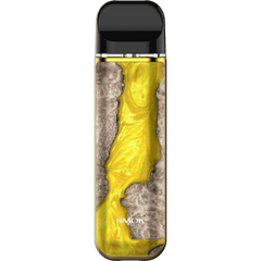 SMOK NOVO 2 POD YELLOW STABILIZING WOOD - Click & Vape
