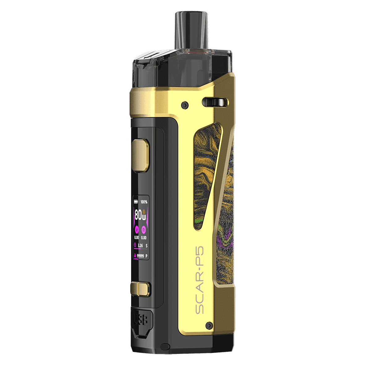 SMOK SCAR P5 POD FLUID GOLD - Click & Vape