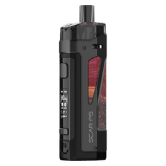 SMOK SCAR P5 POD RED STABILIZING WOOD - Click & Vape