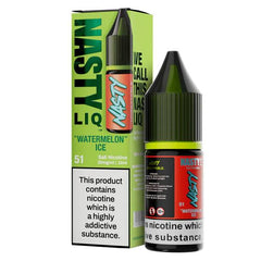 Watermelon Ice Nic Salt E-Liquid by Nasty Liq Salts 10ml - Click & Vape