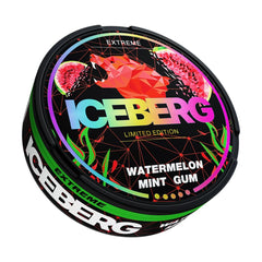 Watermelon Mint Gum Limited Edition Nicotine Pouch by Ice Berg 150mg/g - Click & Vape