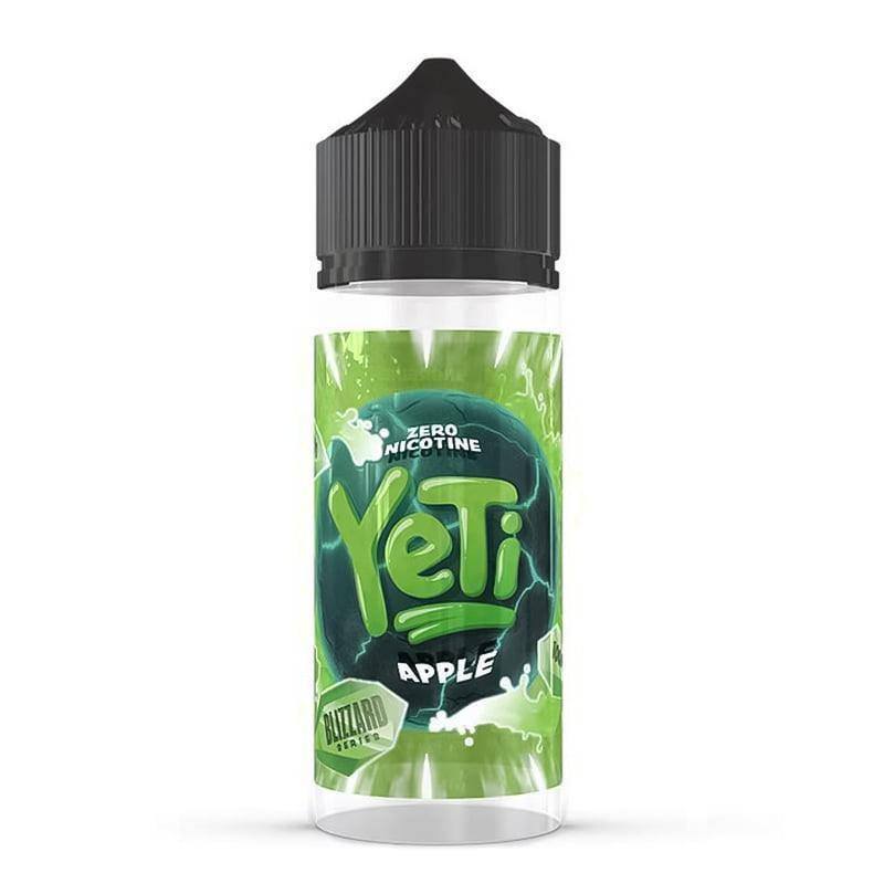 YETI APPLE BLIZZARD 0MG 100ML SHORTFILL - Click & Vape